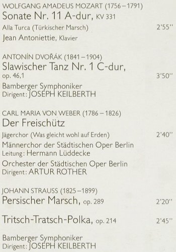 V.A.Schatzkästlein ber&uuml;hmter: Melodien III, Telefunken(6.41343 AG), D,Ri(1963),  - LP - V7035 - 5,00 Euro