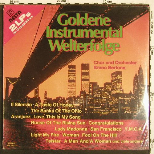 Bertone,Bruno - Chor und Orch.: Goldene Instrumental Welterfolge, Delta, sealed(DA 20 112), D, Foc,New,  - 2LP - V7040 - 9,00 Euro