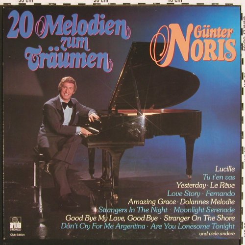 Noris,G&uuml;nther: 20 Melodien zum Träumen, Ariola(26 087 GT), D, 1978 - LP - V7162 - 5,00 Euro