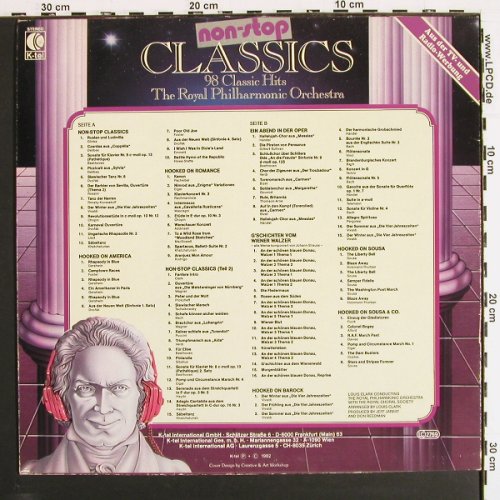 Royal Philharmonic Orchestra: Non Stop Classics, K-tel (TG 1411), D, 1982 Typ: LP Best.-Nr.: V7304 Preis: 5,00 Euro.