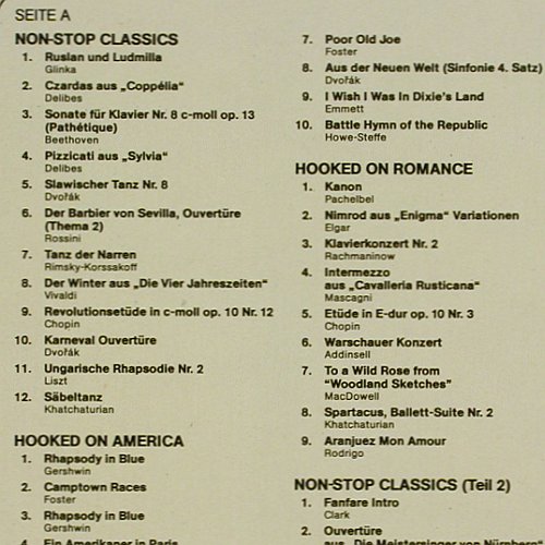 Royal Philharmonic Orchestra: Non Stop Classics, K-tel (TG 1411), D, 1982 Typ: LP Best.-Nr.: V7304 Preis: 5,00 Euro.