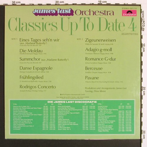 Last,James: Classics Up To Date Vol.4, Polydor(2371 711), D, 1976 - LP - V7489 - 6,00 Euro