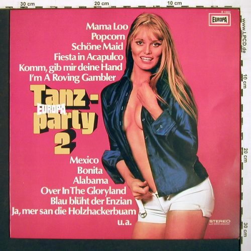 Lester Special Band,Jack: Europa Tanzparty 2, Europa(E 1002), D, 1973 - LP - V7541 - 5,00 Euro