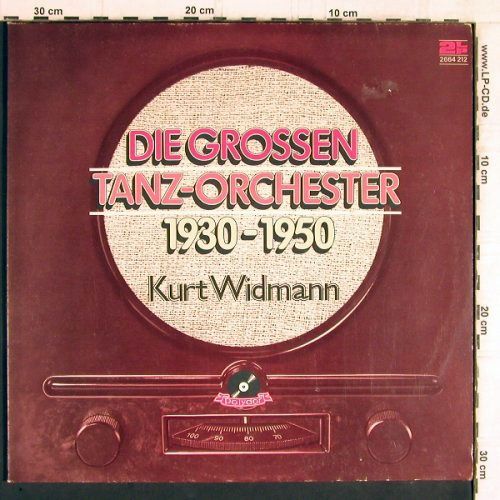 Widmann,Kurt: Die grossen Tanz-Orchester, Foc, Polydor (2664 212), D,1930-50 Typ: 2LP Best.-Nr.: V7553 Preis: 9,00 Euro.